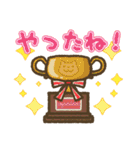 茶柴わん 黒柴わん 白柴わん 4（個別スタンプ：19）