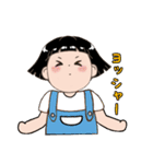 女の子のスダンプだよ（個別スタンプ：9）