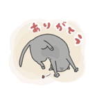 ゆる淡いねこスタンプ（個別スタンプ：6）