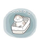 ゆる淡いねこスタンプ（個別スタンプ：22）