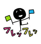 2頭身わっくん【カラフルでか文字】（個別スタンプ：27）