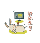 うさぎのようなリンさん（個別スタンプ：5）