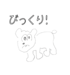 ミシーのスタンプ （モノクロver.）（個別スタンプ：10）