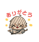 釣りするはっくん（個別スタンプ：3）