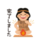 縄文人ムサイさん第2弾！！（個別スタンプ：15）