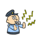 ポリース警察官（個別スタンプ：6）