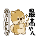 柴犬・茶色い犬のちゃちゃ丸『関西弁』（個別スタンプ：10）