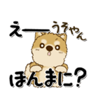 柴犬・茶色い犬のちゃちゃ丸『関西弁』（個別スタンプ：20）