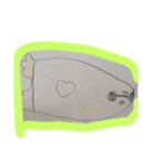 aone This kid is a painter（個別スタンプ：11）
