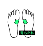 君、それは、、足ツボやろうよ（個別スタンプ：1）