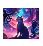 宇宙の中の猫2（個別スタンプ：2）