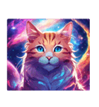 宇宙の中の猫2（個別スタンプ：4）