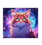 宇宙の中の猫2（個別スタンプ：8）