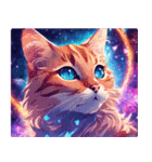 宇宙の中の猫2（個別スタンプ：9）