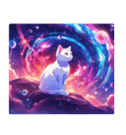 宇宙の中の猫2（個別スタンプ：10）