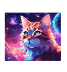 宇宙の中の猫2（個別スタンプ：11）