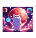 宇宙の中の猫2（個別スタンプ：28）