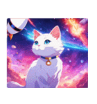 宇宙の中の猫2（個別スタンプ：33）