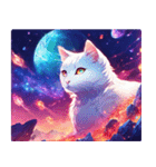 宇宙の中の猫2（個別スタンプ：34）