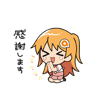 あみあみ☆あみこちゃん2【修正版】（個別スタンプ：8）