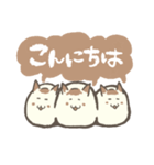 bake8のねこちぎりパン（個別スタンプ：3）