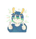 鹿の子ちゃん2（個別スタンプ：1）