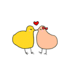 がんばる ひよこ（個別スタンプ：10）