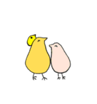 がんばる ひよこ（個別スタンプ：13）