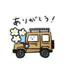 車の絵のスタンプ（個別スタンプ：27）