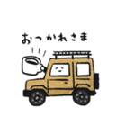 車の絵のスタンプ（個別スタンプ：38）