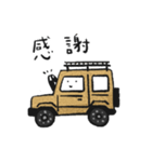 車の絵のスタンプ（個別スタンプ：39）