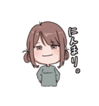 ゆるだぼはーと（個別スタンプ：3）