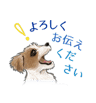 【敬語】ふわふわジャック☆お仕事編（個別スタンプ：38）