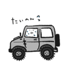 車の絵のスタンプ 2（個別スタンプ：21）