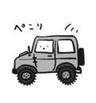 車の絵のスタンプ 2（個別スタンプ：24）