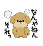 プードル犬『関西弁』（個別スタンプ：24）