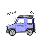 車の絵のスタンプ 3（個別スタンプ：25）