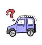 車の絵のスタンプ 3（個別スタンプ：28）