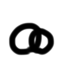 文字でござる（個別スタンプ：5）