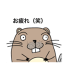 うざいビーバーVol.1（2がでることはない）（個別スタンプ：4）
