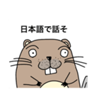 うざいビーバーVol.1（2がでることはない）（個別スタンプ：6）
