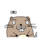うざいビーバーVol.1（2がでることはない）（個別スタンプ：7）