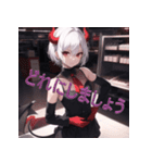 にんげんあくまちゃん（個別スタンプ：9）
