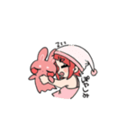 赤いあの子（個別スタンプ：11）