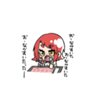 赤いあの子（個別スタンプ：31）