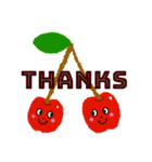 Happy Fruit Friends（個別スタンプ：12）