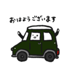 車の絵のスタンプ 4（個別スタンプ：1）