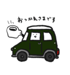 車の絵のスタンプ 4（個別スタンプ：7）