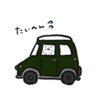 車の絵のスタンプ 4（個別スタンプ：18）