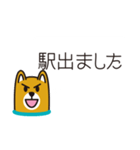 西武新宿線→駅にいます（個別スタンプ：30）